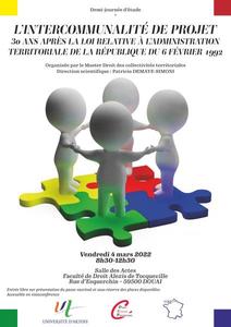 20220304 Intercommunalité-affiche
